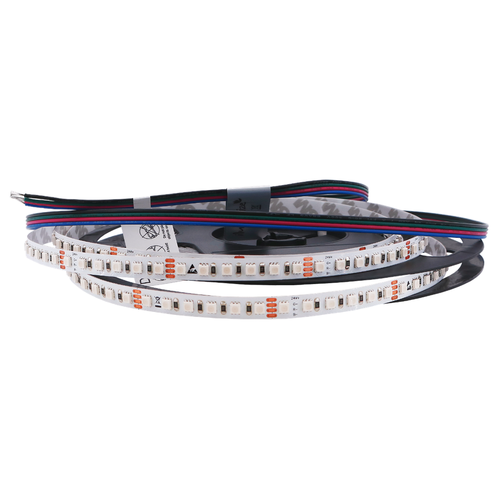 LED-Lichtband Color 120, 24V, 8mm breit - RGB mit hoher Dichte