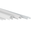 Diffusor für LED-Profil S-Line