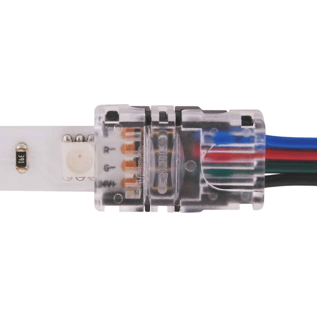 Lötfreier Kabelanschluss-Verbinder für LED-Lichtbänder mit IP20/IP65