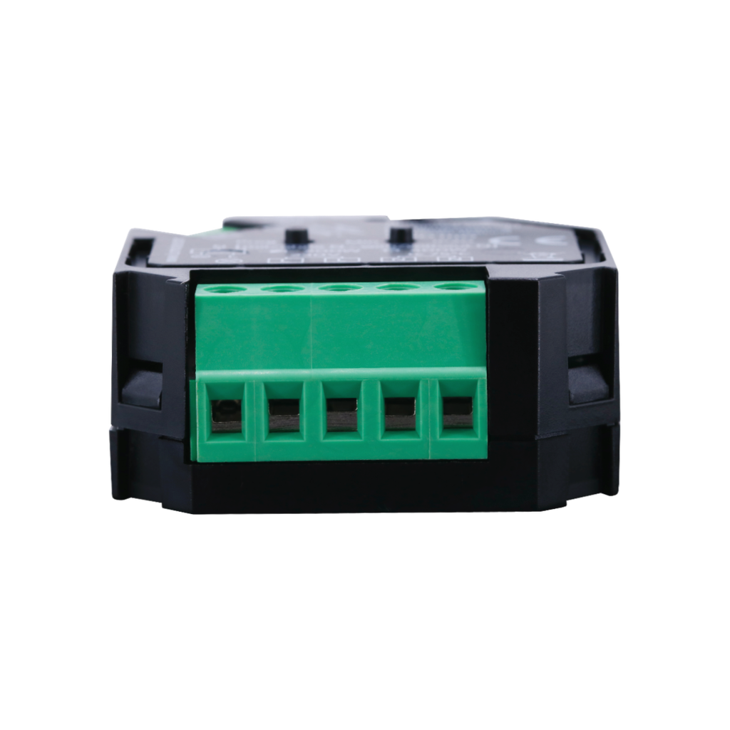 Zigbee 3.0 Rolladen-Aktor Mini für Lichtsteuerung, Montage in einer tiefen Schalterdose | Schwarz