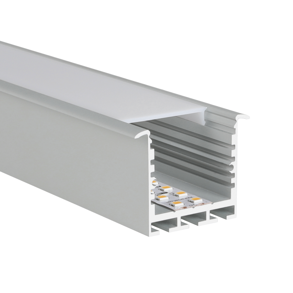 LED-Profil Aluminium Q-Line Rec 24, 35mm breit