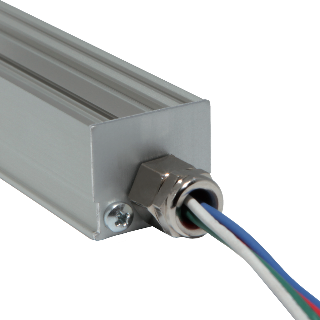 Kabeldurchführung für Endkappen ab Serie M-Line Standard | silber