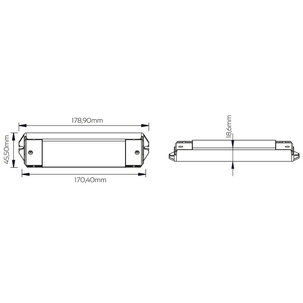 1-10V LED-Controller Universal, 4 einzeln ansteuerbare Kanäle, 12V-36V | weiß