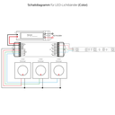 1-10V LED-Controller Universal, 4 einzeln ansteuerbare Kanäle, 12V-36V | weiß