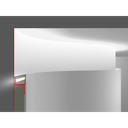 LED-Trockenbauprofil SNL Flex, 2m lang, für Rundungen mit Sichtschenkel für direkten Anschluss an Bauteile (Circum 21)