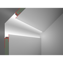 LED-Trockenbauprofil ADP, 2m lang, ohne Sichtschenkel für freie Flächen-/Lichtbandgestaltung