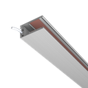 Aluminium Halteprofil GEP 810 für Glasscheiben, 2m lang