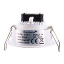 LED Einbaustrahler Mikro 1W, 3000K, 45°, nicht dimmbar, 12V -36V Konstantspannung
