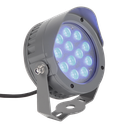 Außenstrahler RGB SPOT LIGHT TRILED, 25°, 12x 2 Watt, 36W, 24V (common cathode), IP65 | Grau