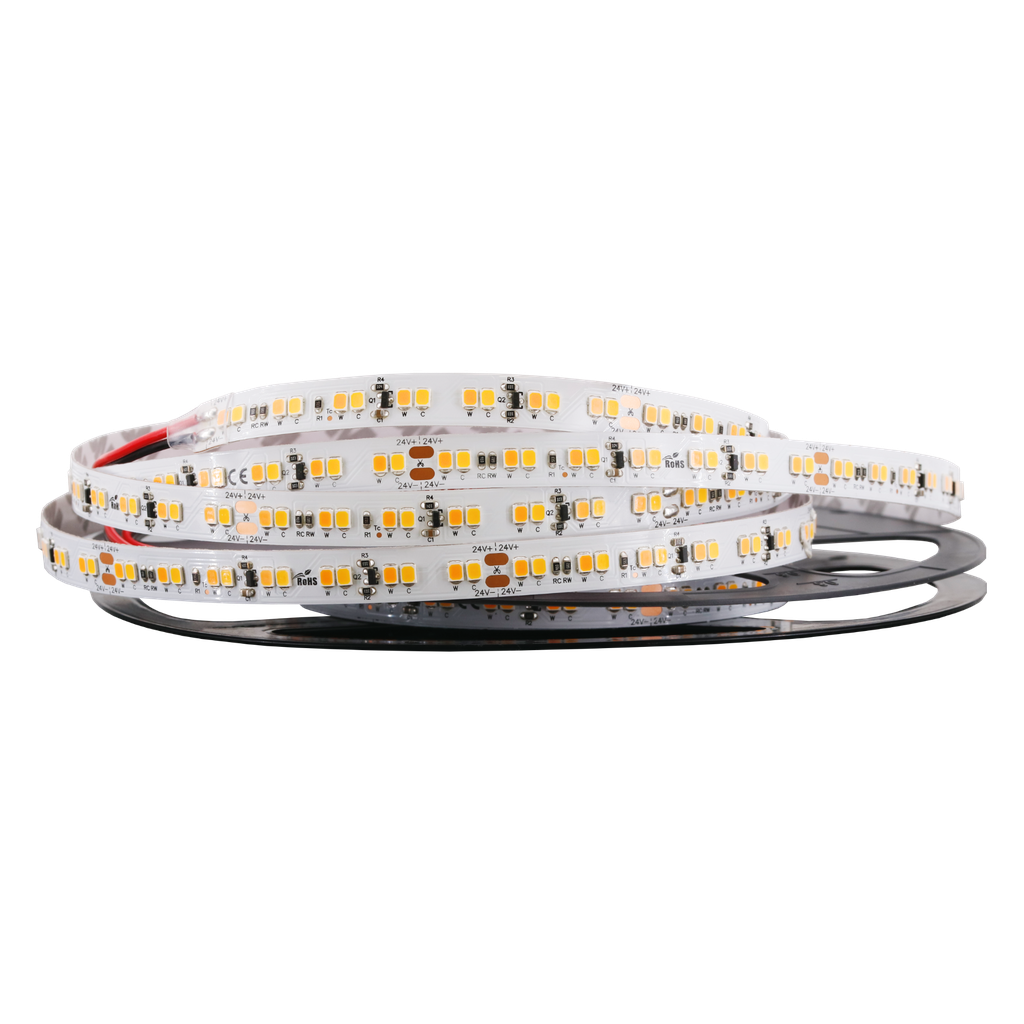 LED-Lichtband White 3000K DTW - Candlelight dimming > 1900K, 24V, 10mm breit - wärmeres Licht beim dimmen