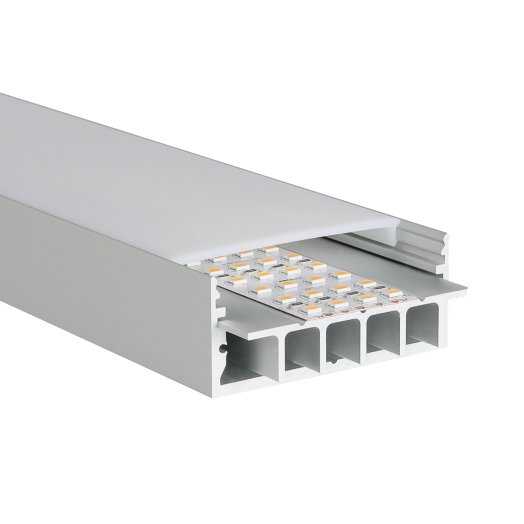 LED-Profil Aluminium L-Line Low 60mm breit