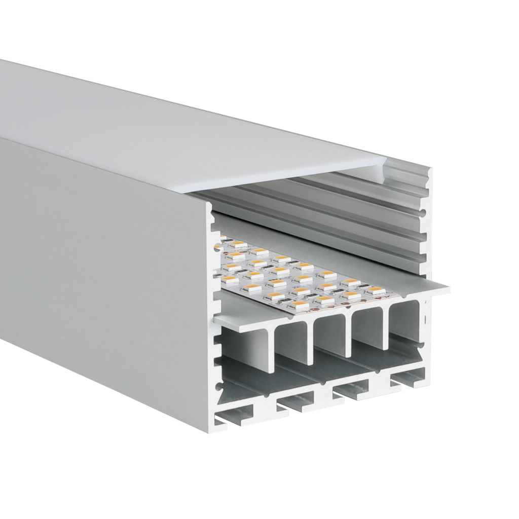 LED-Profil Aluminium L-Line Standard 24, 55,8mm breit