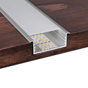 LED-Profil Aluminium L-Line Rec 60mm breit