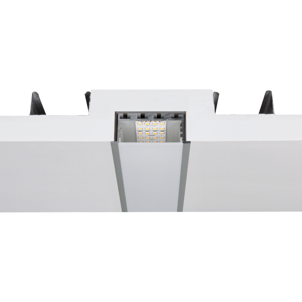 LED-Profil Aluminium L-Line Rec 24 St, 60mm breit