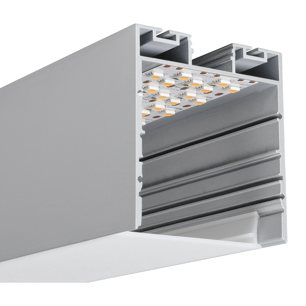 LED-Profil Aluminium XL-Line Indirect 76mm breit