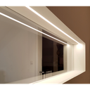 Aluprofil PEP 22-1, für den Bau schmaler Lichtlinien in Gipskartonwänden und -decken, 2m lang | silber eloxiert