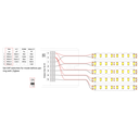 Zigbee 3.0 LED-Controller MULTI 5, Pulsweitenmodulation (PWM), konstante Spannung - für LED-Lichtbänder | weiß