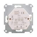 Drehdimmer mit integriertem Dimm-Aktor, 250W / 500W für 230V Leuchtmittel | Studioweiß glänzend