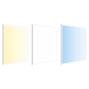 LED-Panel 620 x 620 Color & Ambience 3000K-6000K, 40W, 3200 Lumen, Ra > 80 | Rahmen weiß