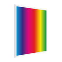 LED-Panel 620 x 620 Color & White 4000K, 40W, 3200 Lumen, Ra > 80 | Rahmen weiß