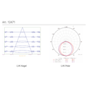 LED-Panel 295 x 295 Color & Ambience 3000K-6000K, 18 W, 1440 Lumen, Ra > 80 | Rahmen weiß