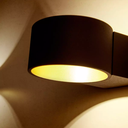 Wandanbauleuchte LACAPO, LED 5W, 3000K | Schwarz/Gold