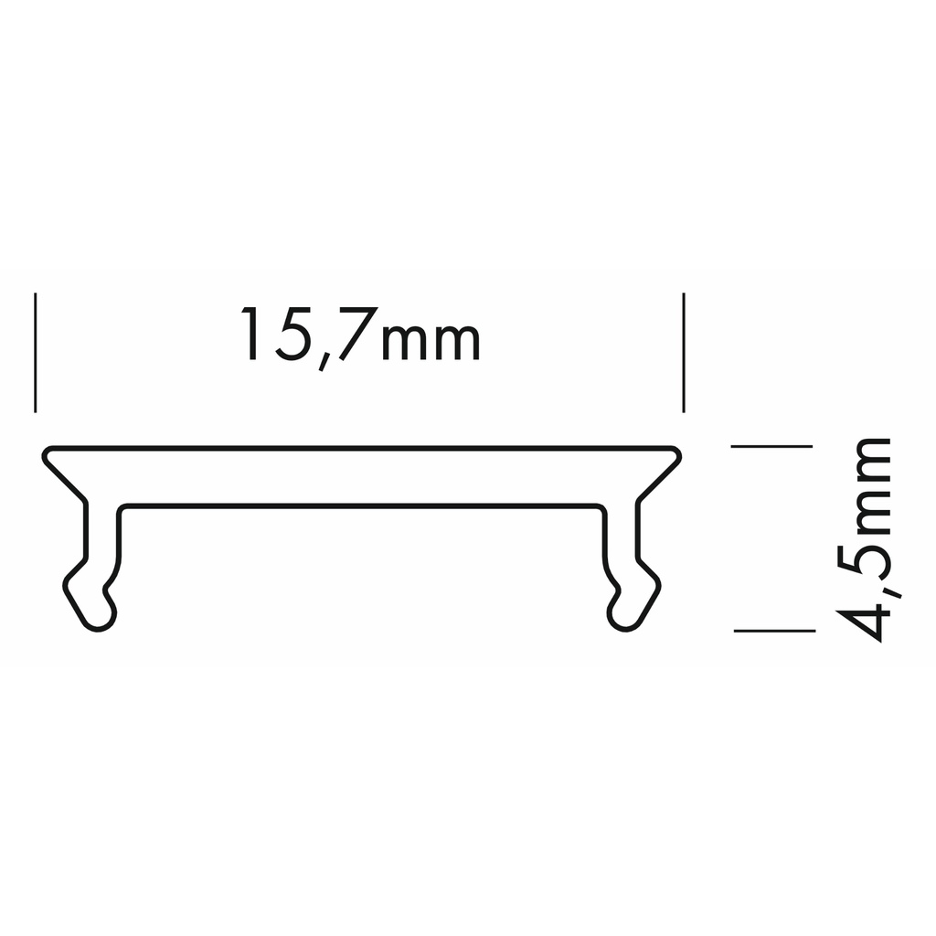 Diffusor für LED-Profil SU-Line