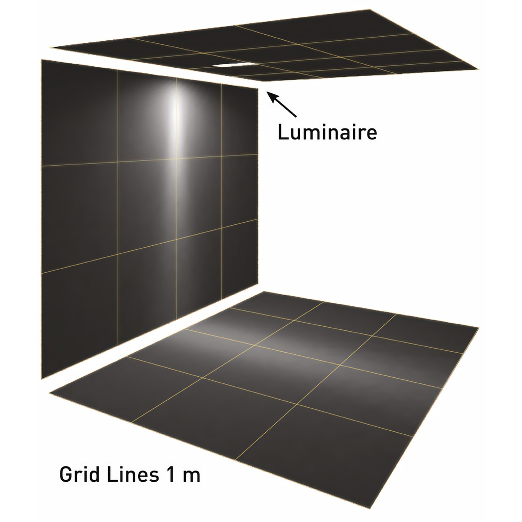 PROcover OPTICS Diffusor für LED-Profil M-Line mit schmaler Abstrahlung