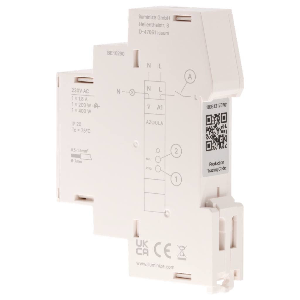 Azoula Dimm-Aktor DIN | Zigbee-kompatibel