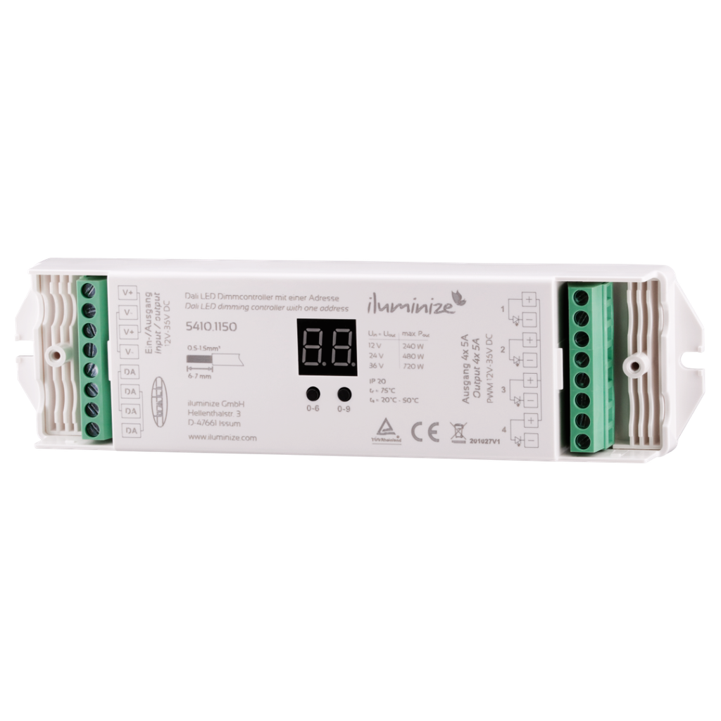 Dali PWM-Controller mit konstanter Spannung, abhängig vom Netzteil 12V bis 36V