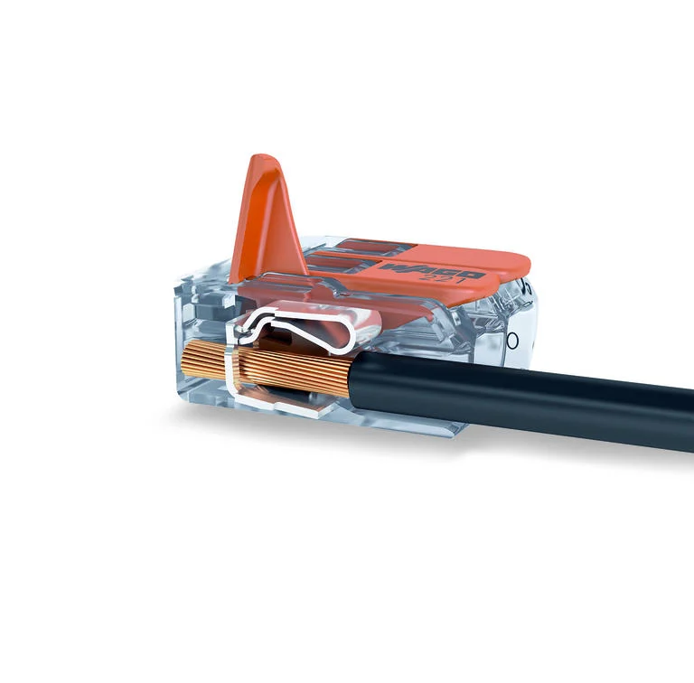 WAGO Compact Splicing Connector for all conductor types 0.2-4 mm²