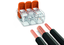 WAGO Compact Splicing Connector for all conductor types 0.2-4 mm²
