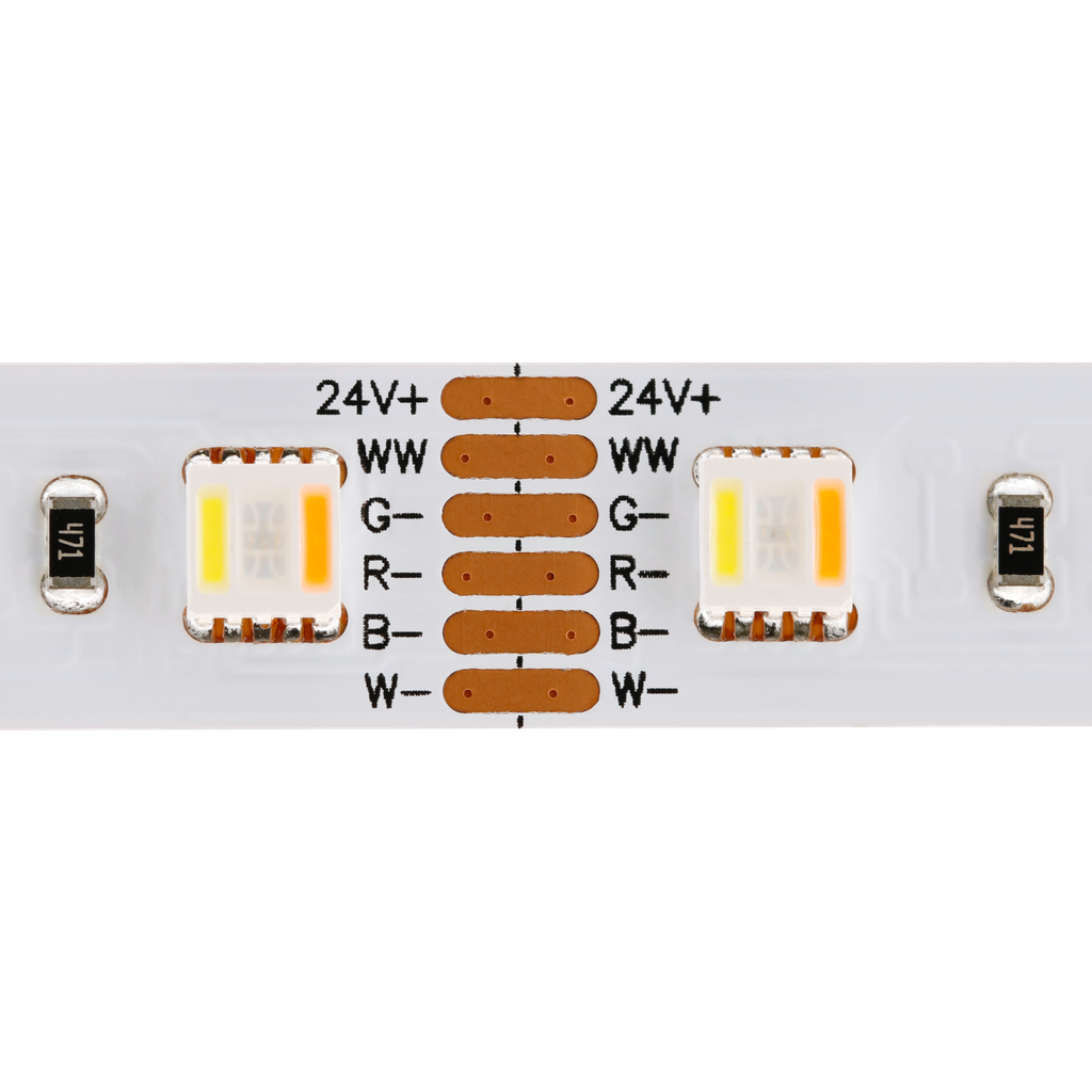 LED-Lichtband Color & Ambience, 24V, 12mm breit - RGB & CCT (5in1)