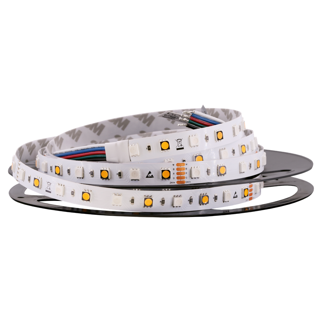 LED-Lichtband Color &amp; White, 24V, 12mm breit - RGBW (3+1)