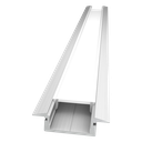 Aluminum profile ET flat, for furniture and kitchen construction, 2m long
