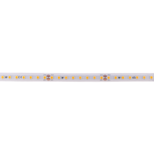 LED strip light White Eta 128, 8.7W/m, 8mm/10mm (with IP67), 24V - high efficiency