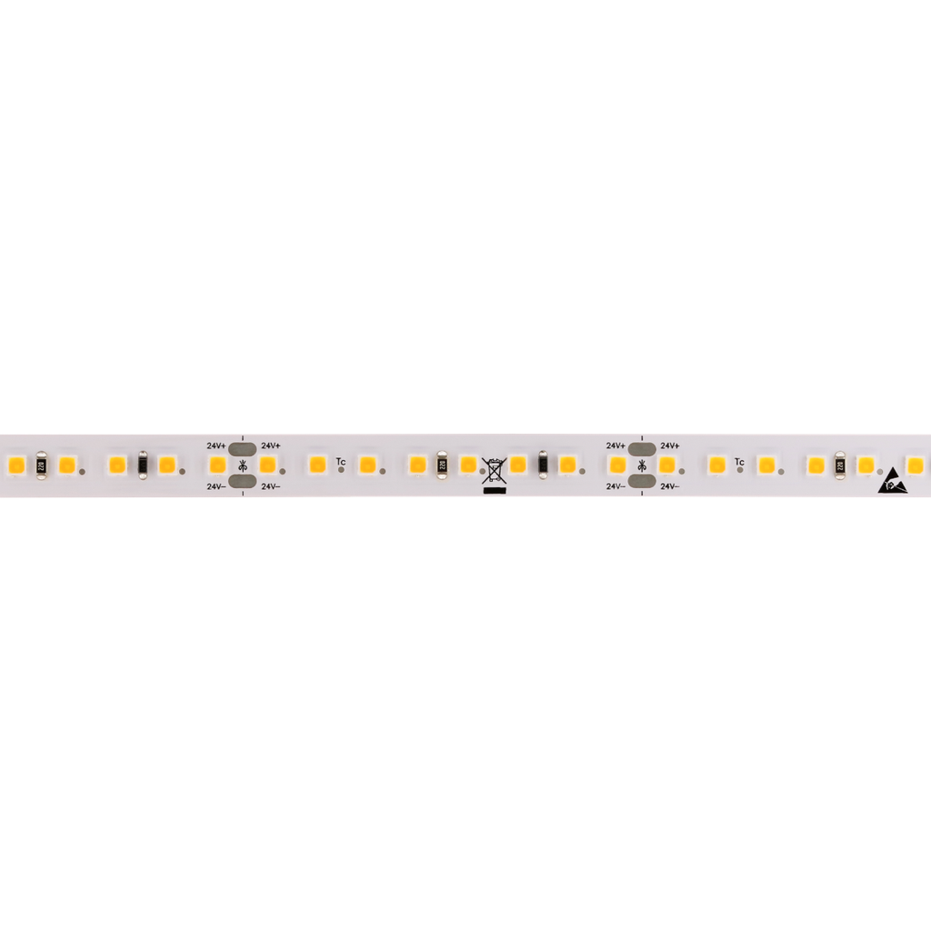 LED light strip White Nichia Power, 24V, 22W/m, 10mm wide - up to 3650 Lumen/m
