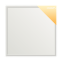 LED panel 620 x 620 Ergo White 4000K, 40W, 4000 lumen, Ra > 90, UGR < 19 | frame white