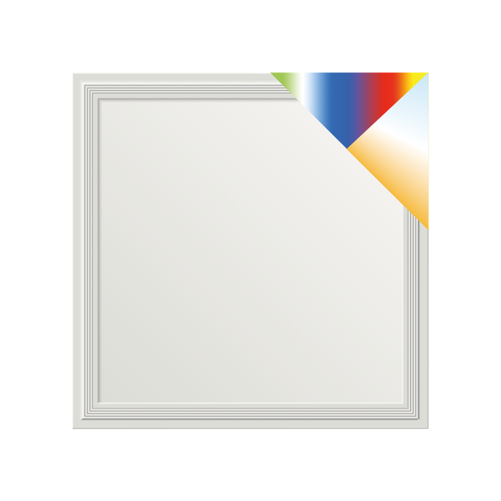 LED-Panel 295 x 295 Color & Ambience 3000K-6000K, 18W, 1440 Lumen, Ra > 80 | Rahmen weiß
