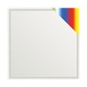 LED panel 620 x 620 Color & White 4000K, 40W, 3200 lumen, Ra > 80 | frame white