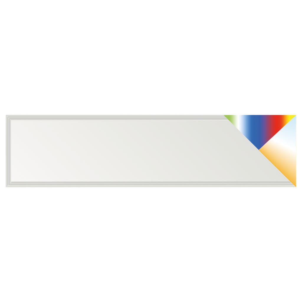 LED-Panel 295 x 1195 Color & Ambience 3000K-6000K, 40W, 3200 Lumen, Ra > 80 | Rahmen weiß
