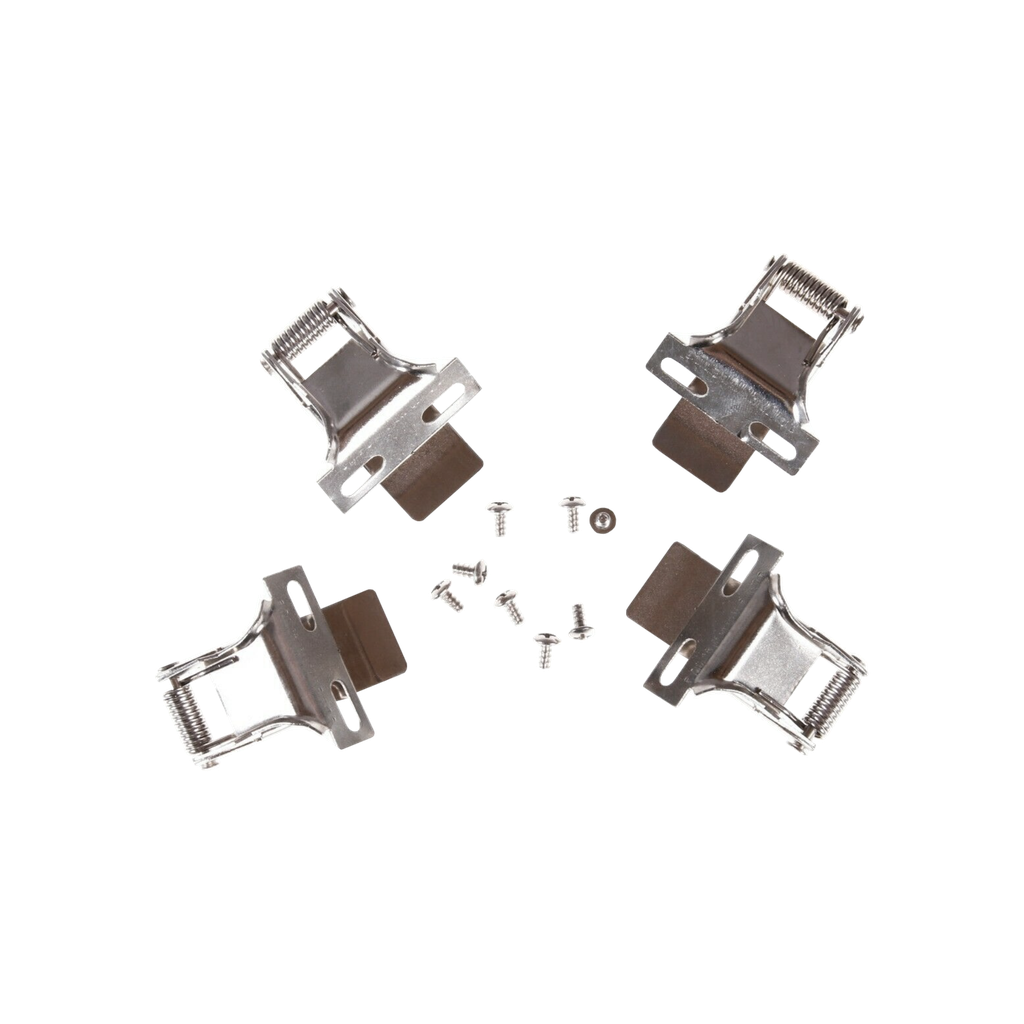 Set: 4 Federklammern für die aufgesetzte Montage eines LED-Panels