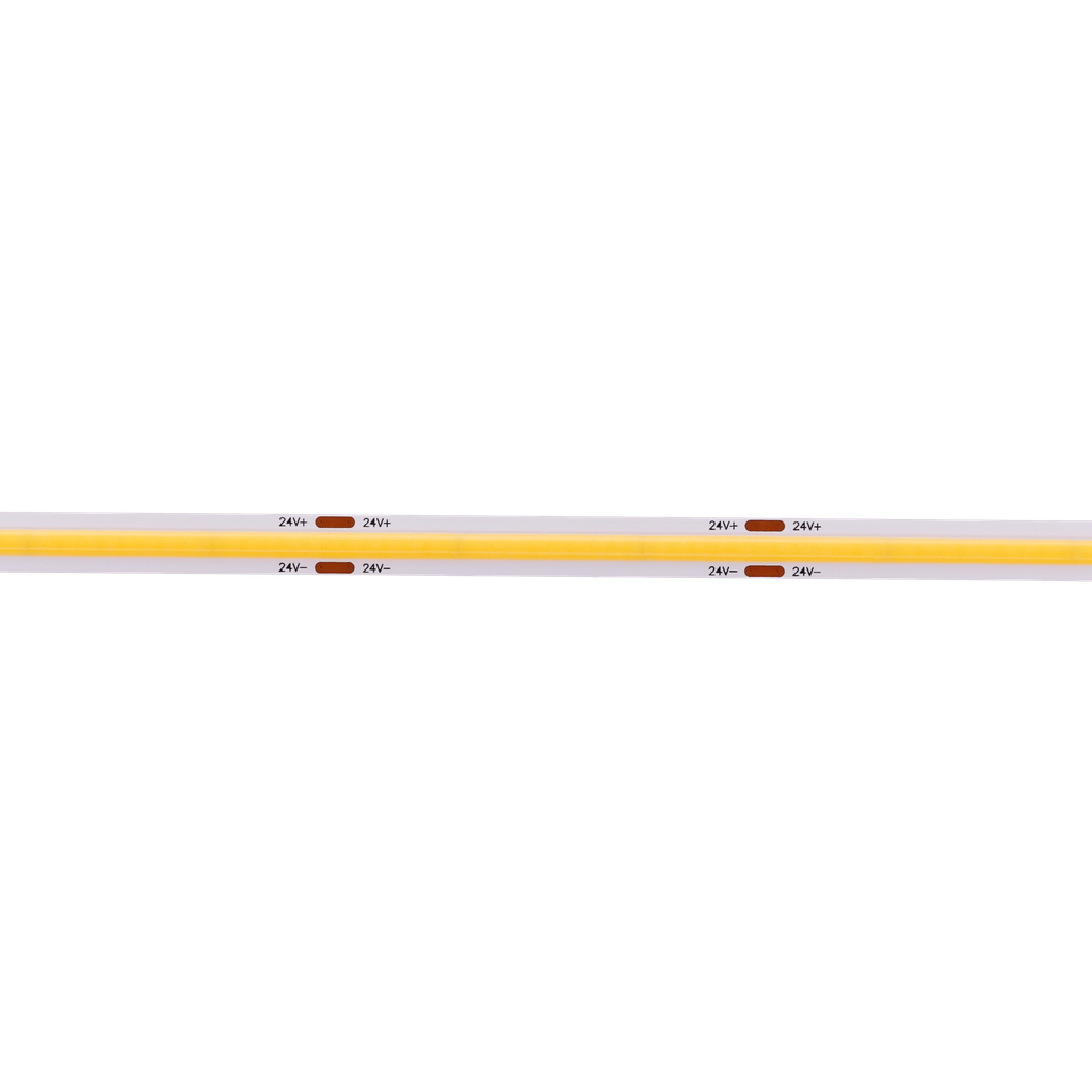 LED light strip White Pixless, 24V, 8.7W/m, 8mm wide - continuous light strip