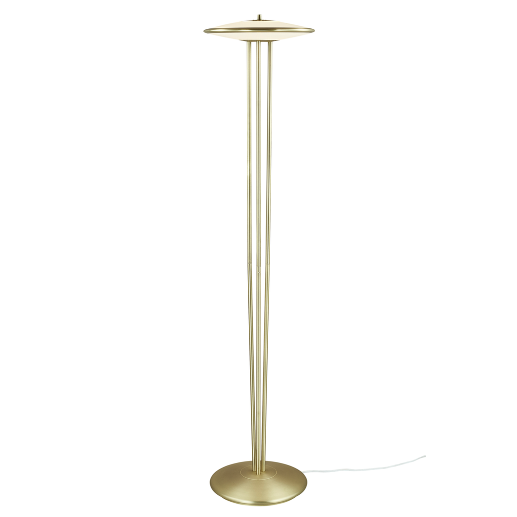 BLANCHE Floor lamp, 15W LED, Bulb 3000K incl.