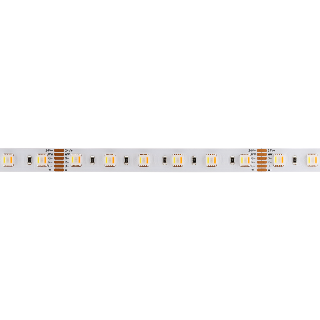 LED-Lichtband Color & Ambience, 2300K-6500K, Ra80+, 24V, 4W/m, 12mm - RGB & CCT (5in1)