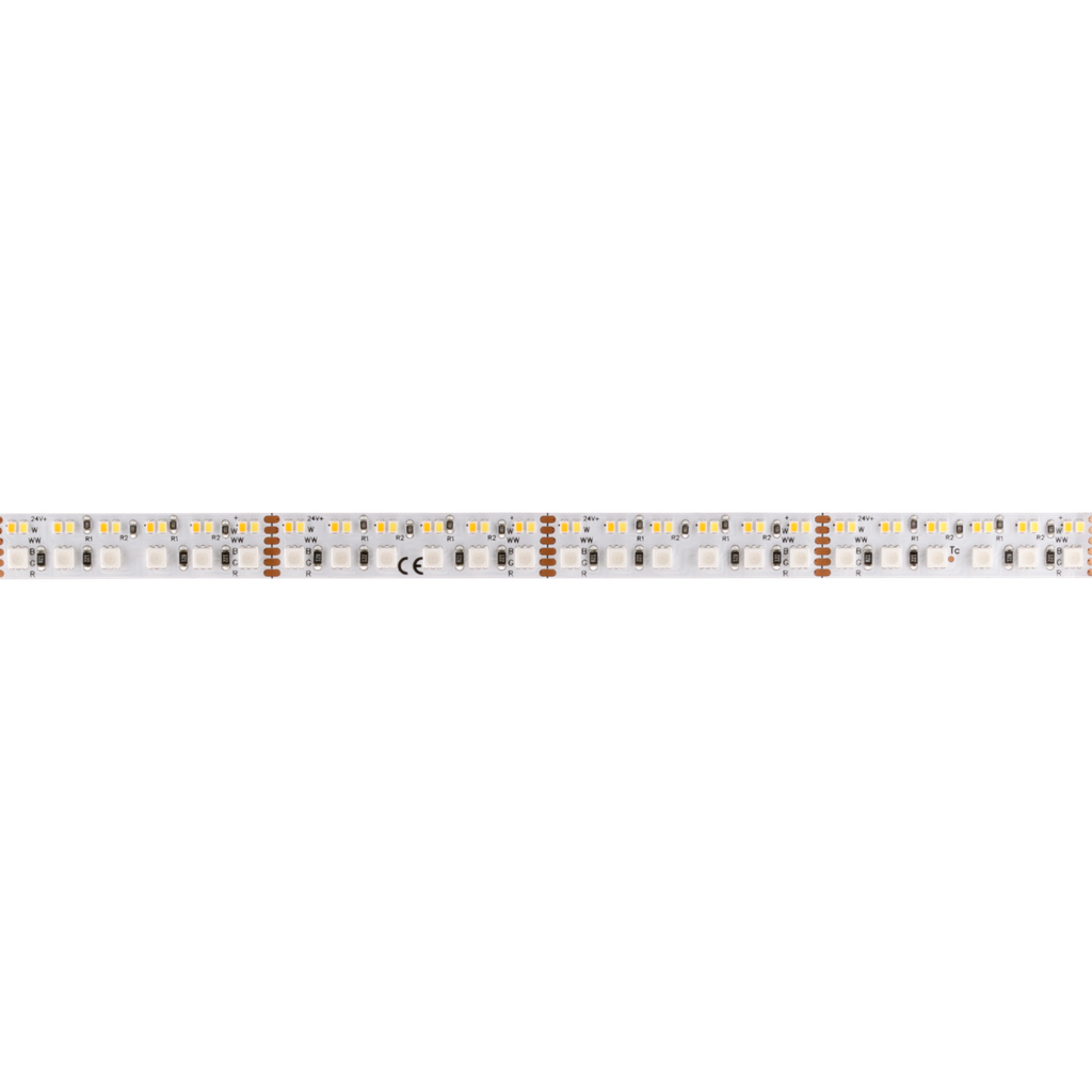 LED light strip Color &amp; Ambience Pro, 24V, 8W/m, 12mm wide | curable even 5cm - RGB &amp; CCT double row