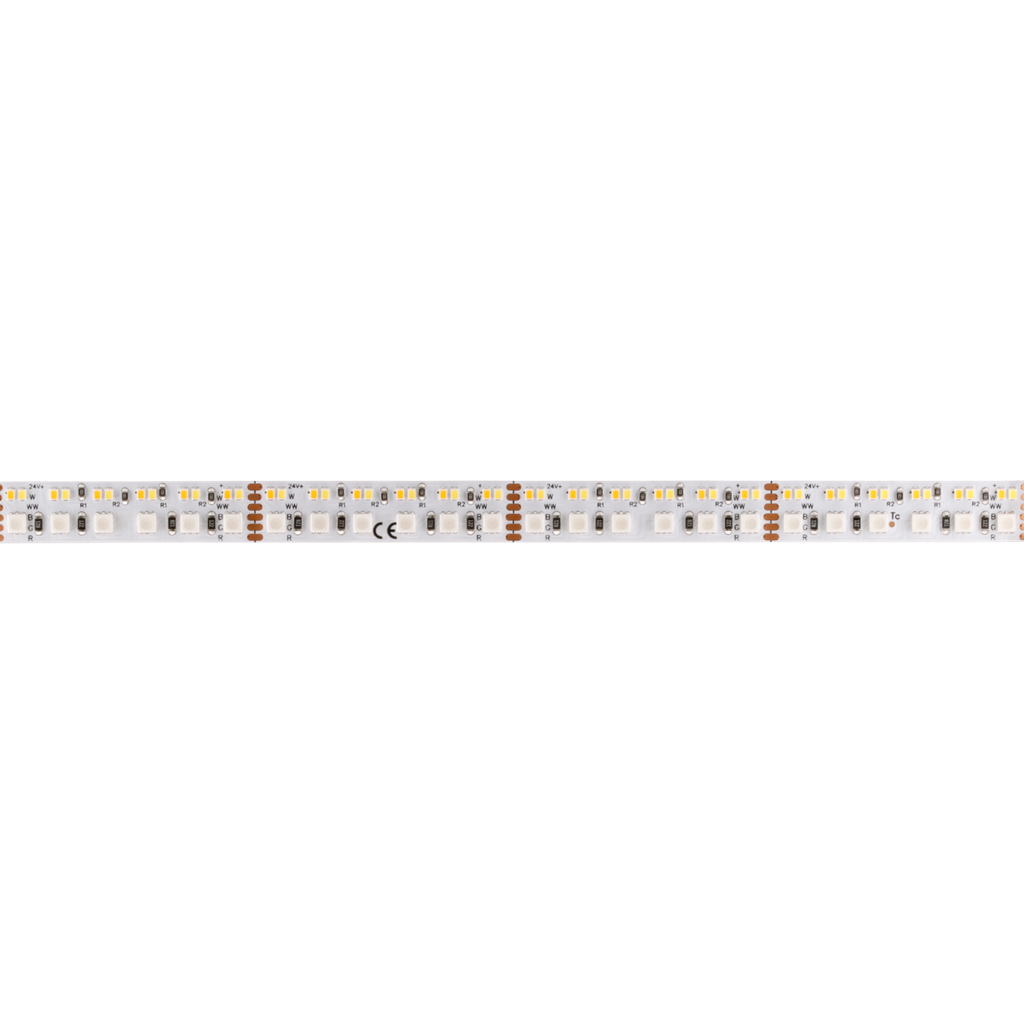LED-Lichtband Color & Ambience Pro, Ra90+, 24V, 8W/m, 12mm | RGB & CCT zweireihig