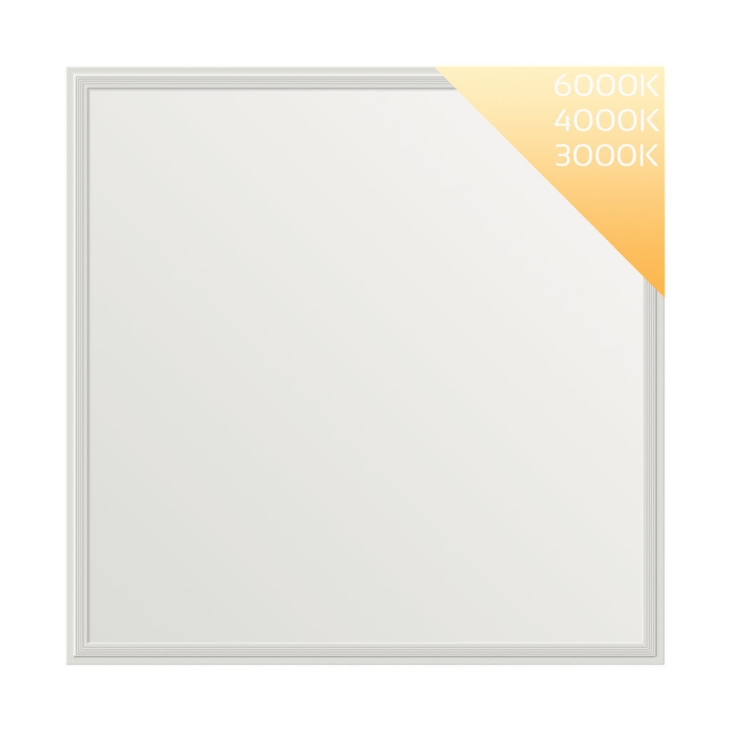 LED panel 620 x 620 Budget White, 40W, 4400 lumen, Ra > 80 | frame white