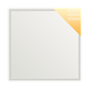 LED panel 620 x 620 Budget White, 40W, 4400 lumen, Ra > 80 | frame white