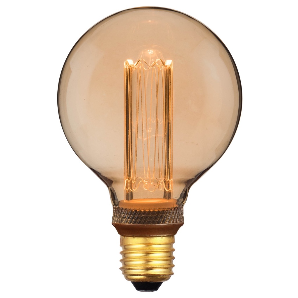 LED Lampe gold G95 1800K 3,5 W | E27 dimmbar